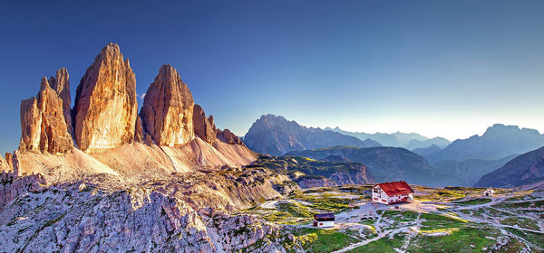 Bergwandern auf den Dolomiten