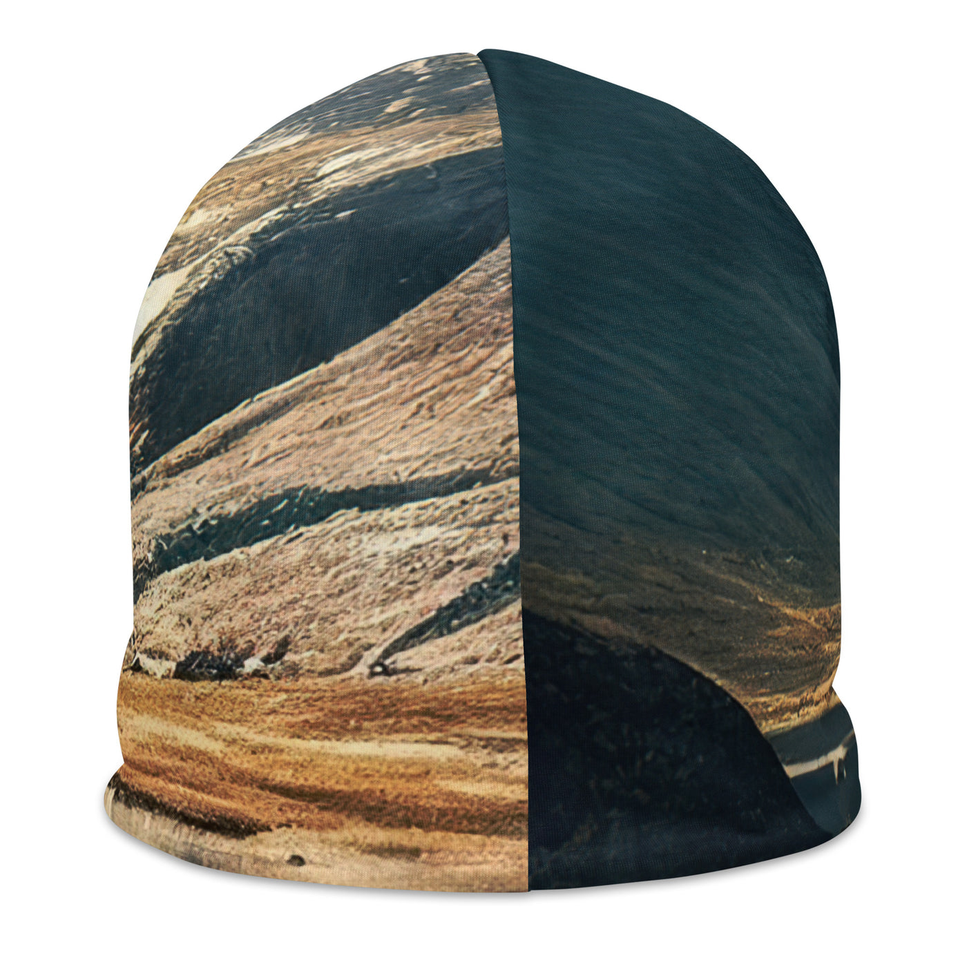 Zelt, Berge und Bergsee - Beanie (All-Over Print) camping xxx