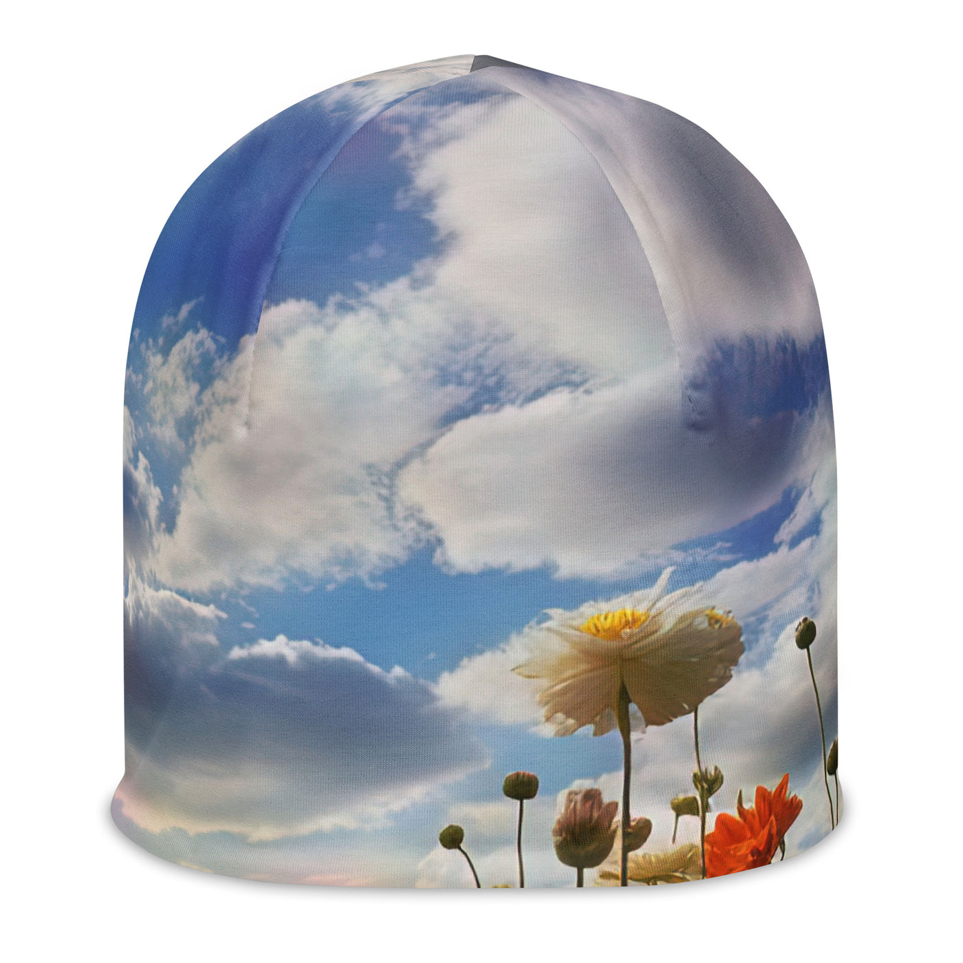 Blumenfeld und Sonnenschein - Beanie (All-Over Print) camping xxx L