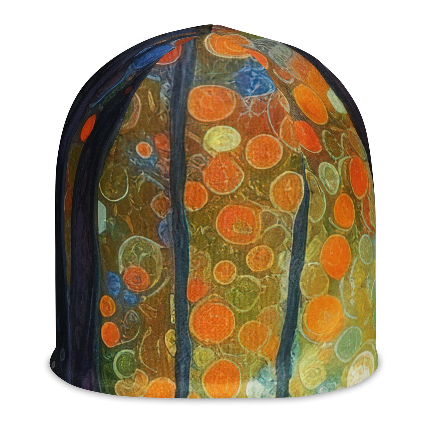 Wald voller Bäume - Herbstliche Stimmung - Malerei - Beanie (All-Over Print) camping xxx L