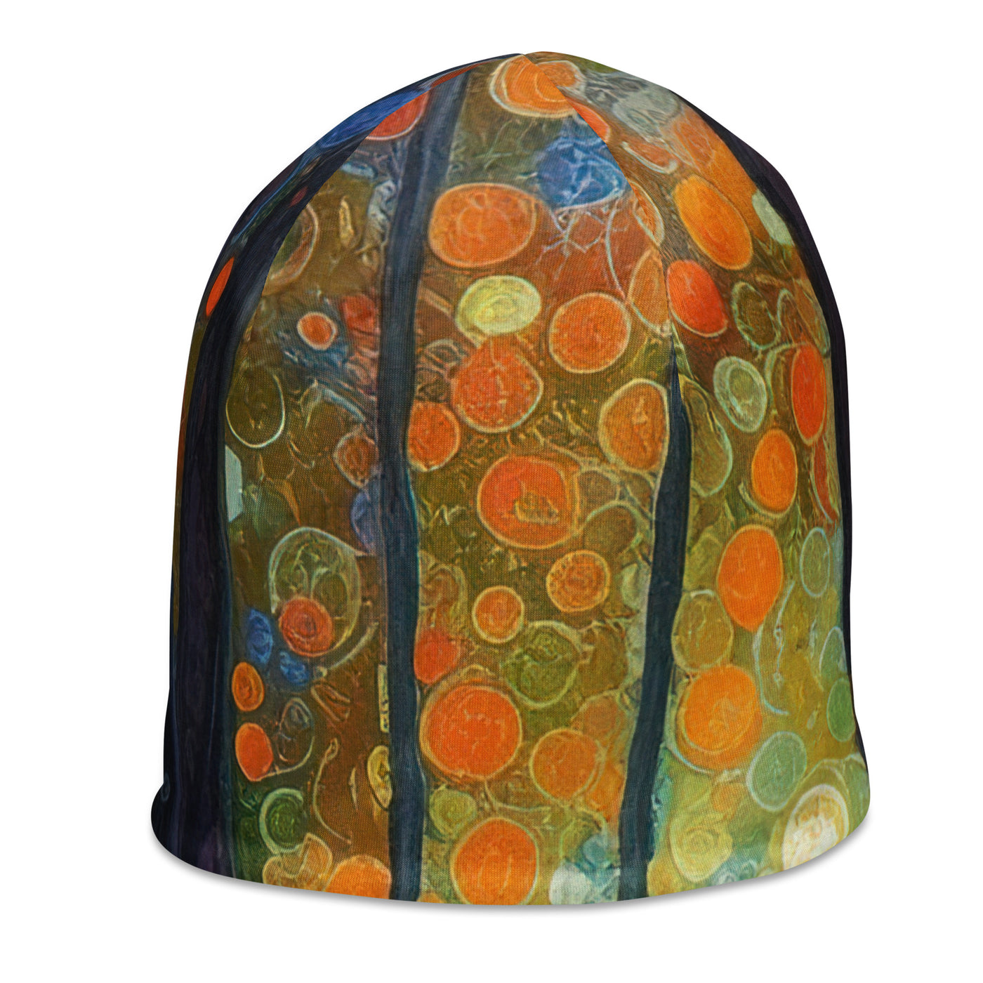 Wald voller Bäume - Herbstliche Stimmung - Malerei - Beanie (All-Over Print) camping xxx