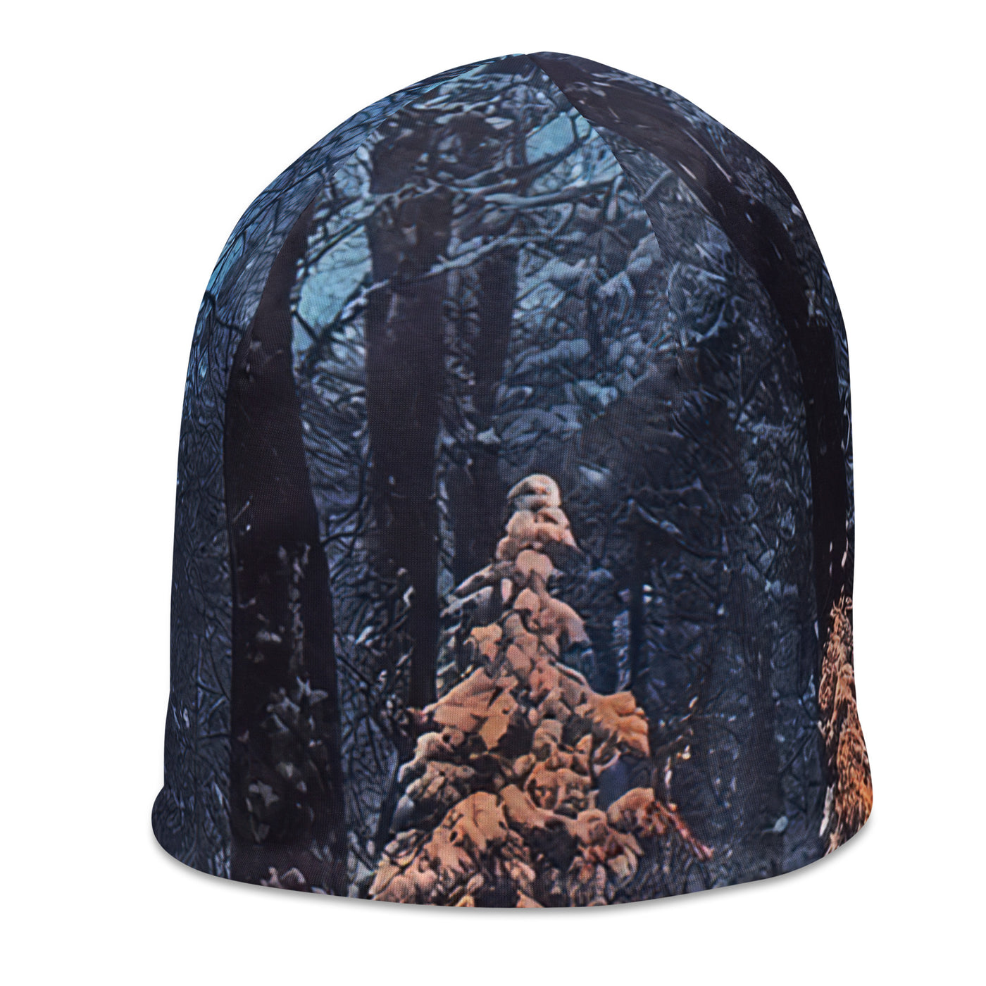 Lagerfeuer im Winter - Camping Foto - Beanie (All-Over Print) camping xxx