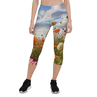 Blumenfeld und Sonnenschein - Capri Leggings (All-Over Print) camping xxx XL