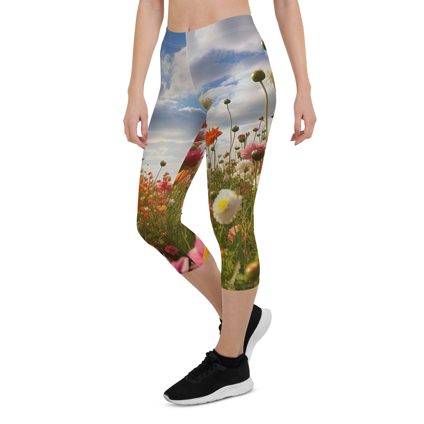 Blumenfeld und Sonnenschein - Capri Leggings (All-Over Print) camping xxx