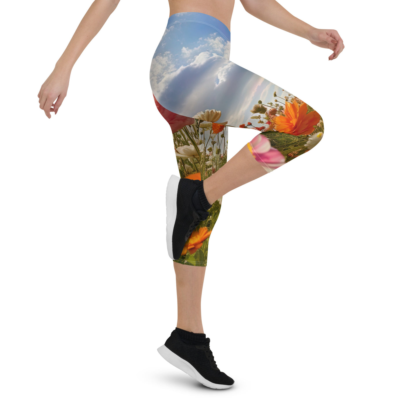 Blumenfeld und Sonnenschein - Capri Leggings (All-Over Print) camping xxx