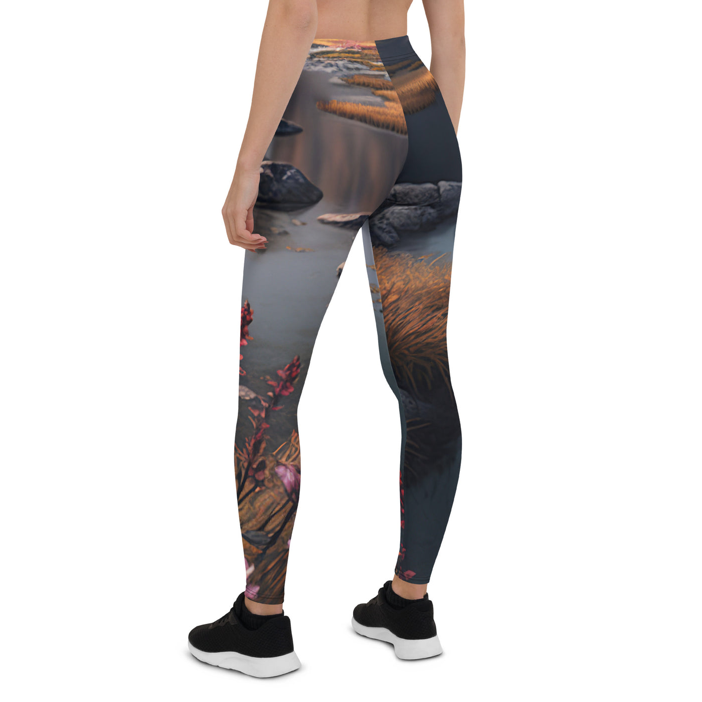 Berge, Bergsee und Blumen - Leggings (All-Over Print) berge xxx