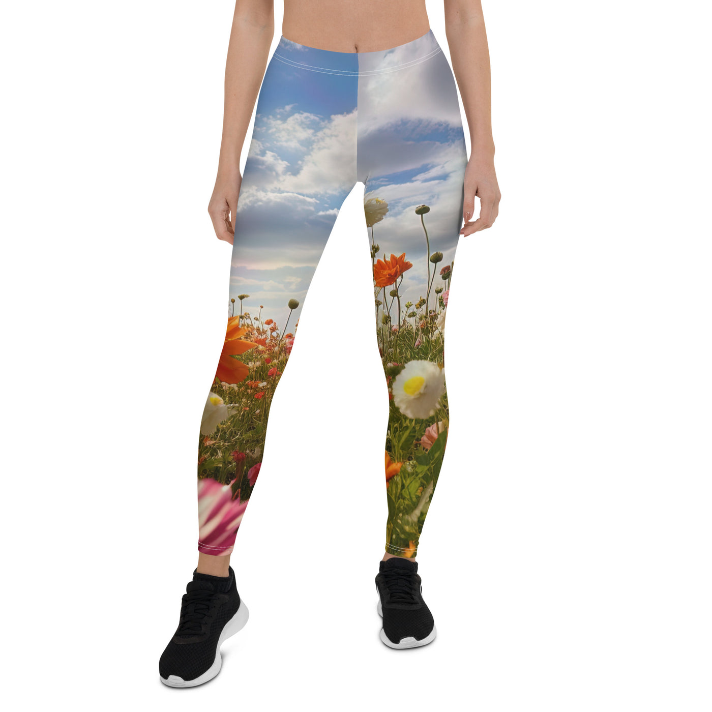 Blumenfeld und Sonnenschein - Leggings (All-Over Print) camping xxx XL