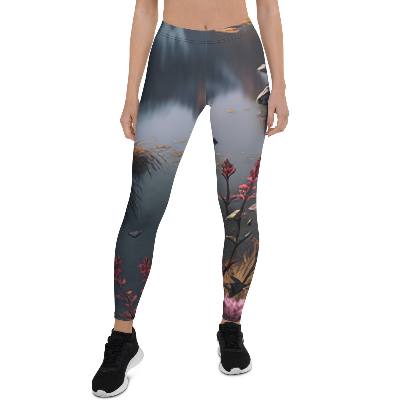 Berge, Bergsee und Blumen - Leggings (All-Over Print) berge xxx XL