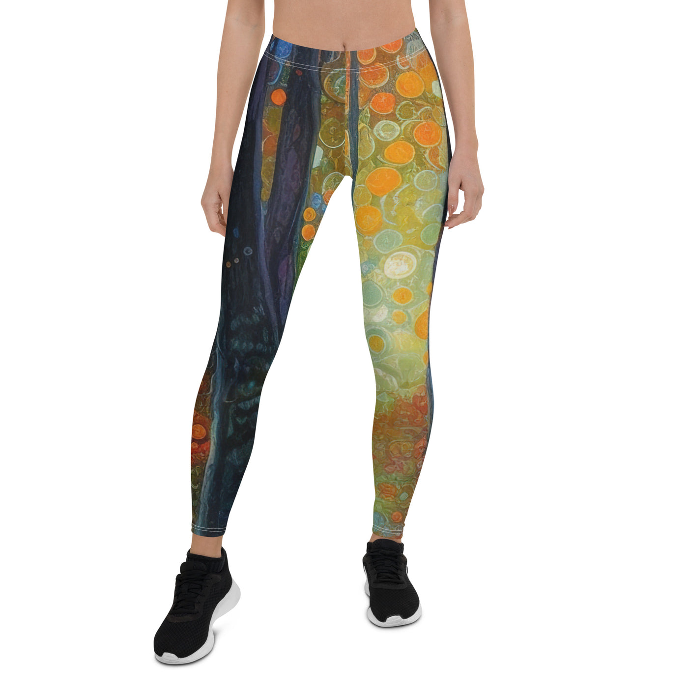 Wald voller Bäume - Herbstliche Stimmung - Malerei - Leggings (All-Over Print) camping xxx XL