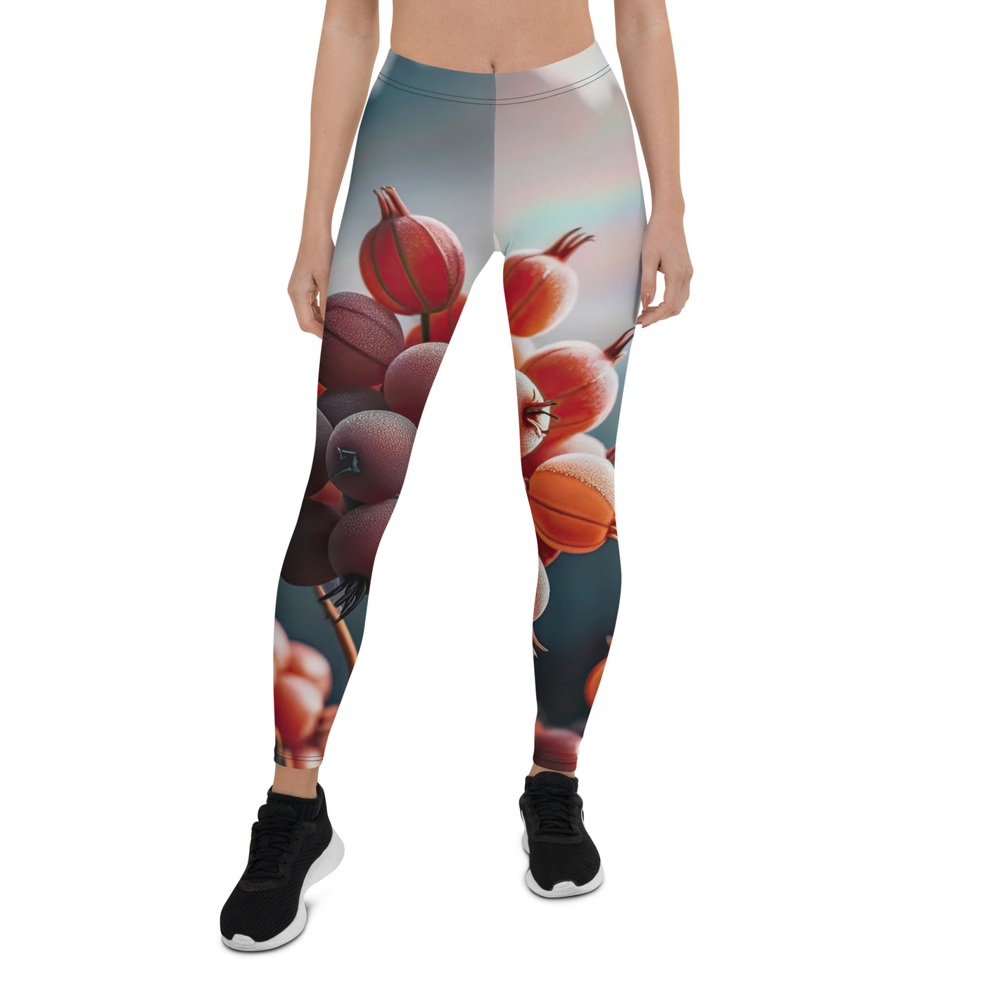 Foto einer Gruppe von Alpenbeeren mit kräftigen Farben und detaillierten Texturen - Leggings (All-Over Print) berge xxx yyy zzz XL