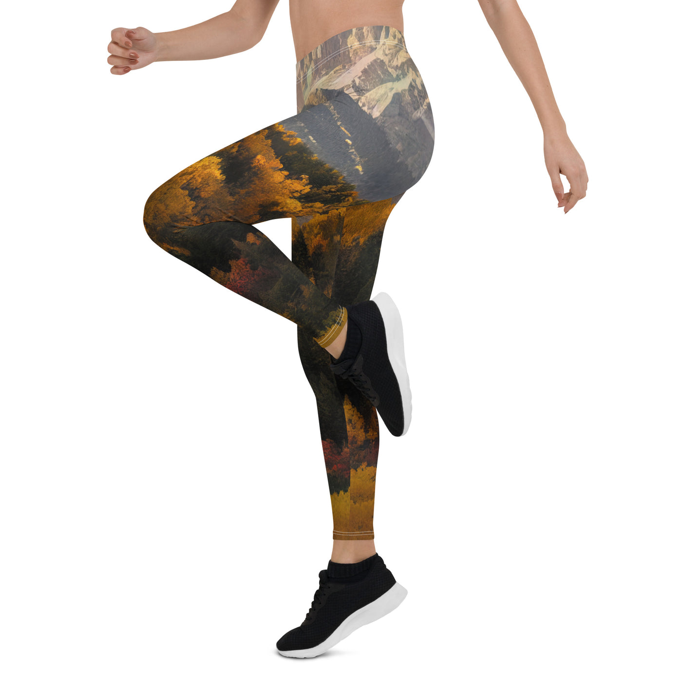 Dolomiten Berge - Malerei - Leggings (All-Over Print) berge xxx