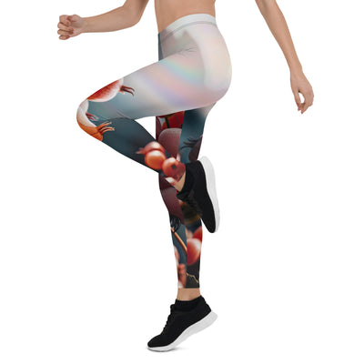 Foto einer Gruppe von Alpenbeeren mit kräftigen Farben und detaillierten Texturen - Leggings (All-Over Print) berge xxx yyy zzz