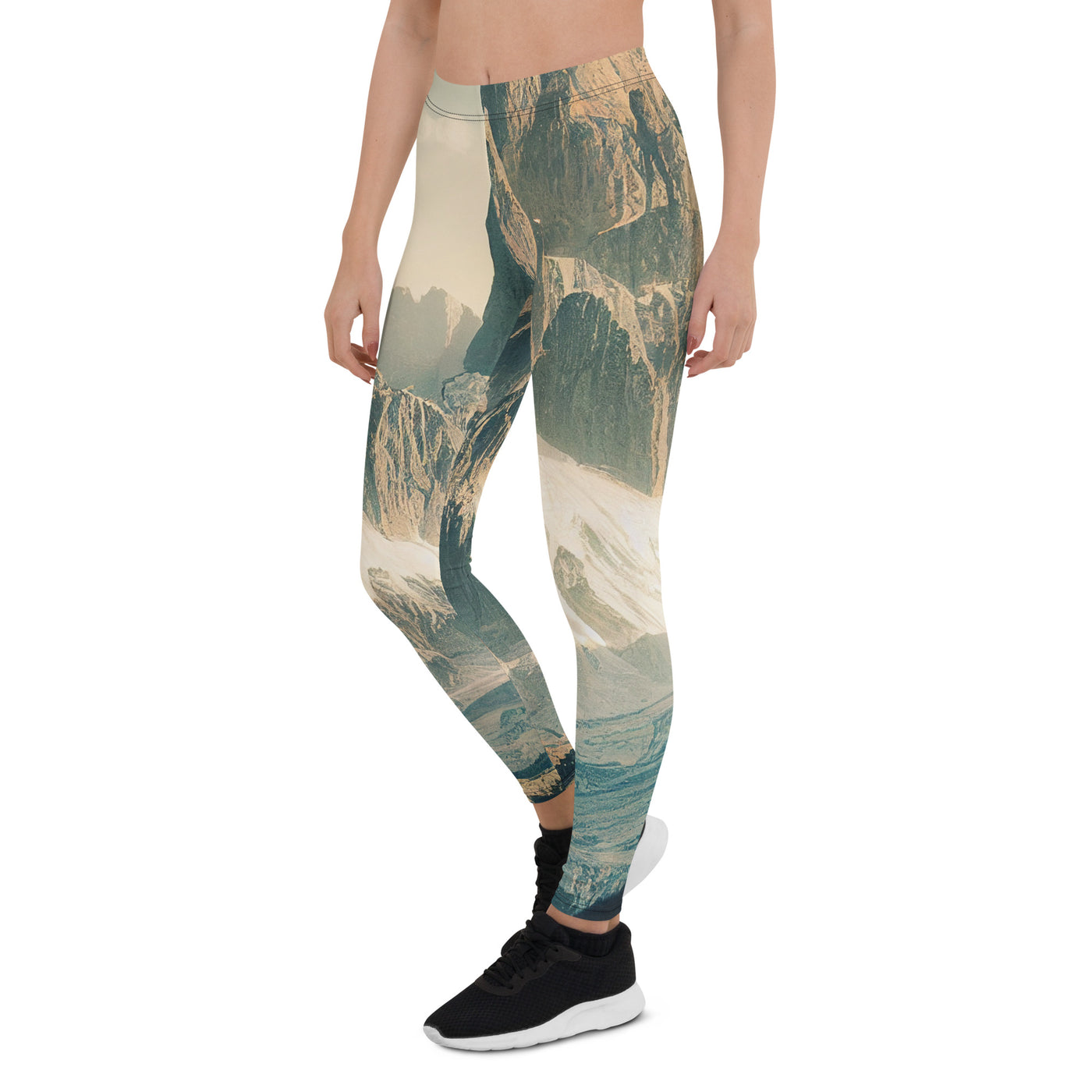 Dolomiten - Landschaftsmalerei - Leggings (All-Over Print) berge xxx