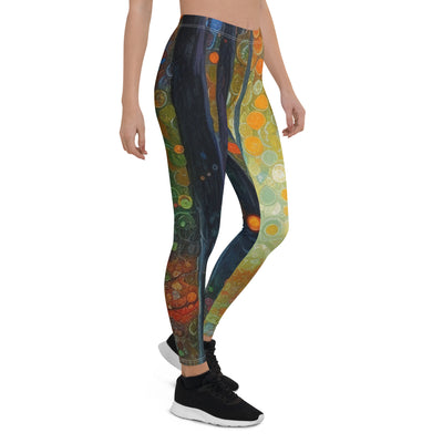 Wald voller Bäume - Herbstliche Stimmung - Malerei - Leggings (All-Over Print) camping xxx