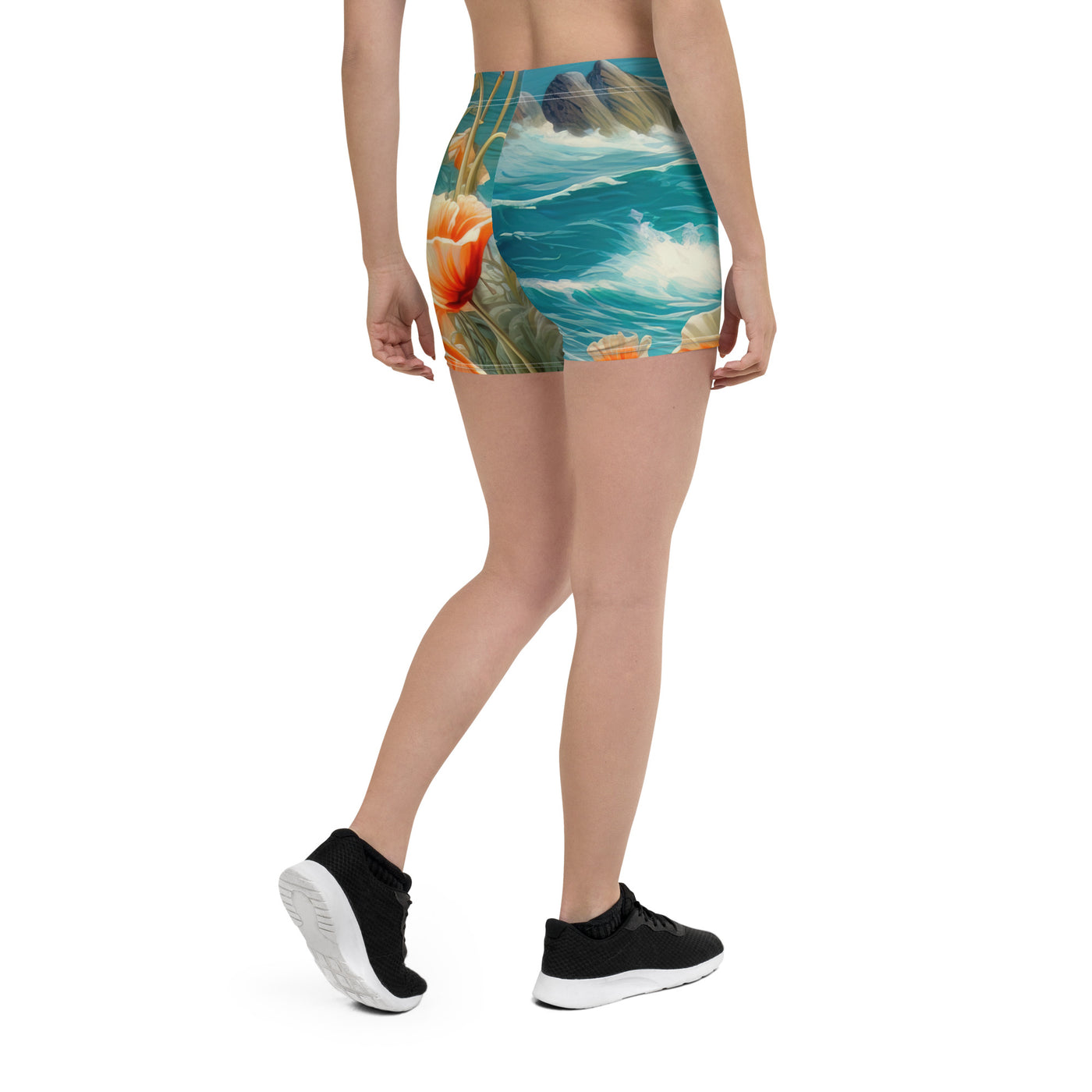 Blumen, Meer und Sonne - Malerei - Shorts (All-Over Print) camping xxx