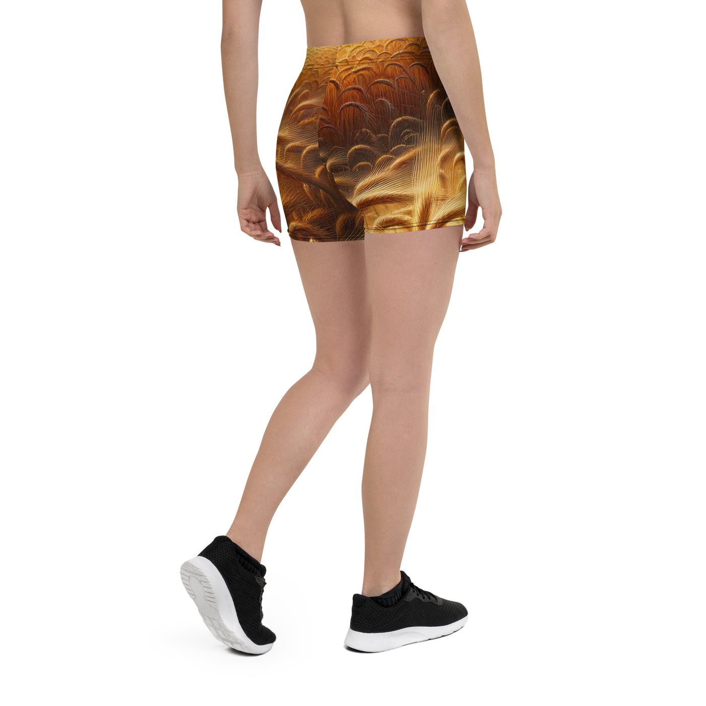 Ölgemälde eines bayerischen Weizenfeldes, endlose goldene Halme (TR) - Shorts (All-Over Print) xxx yyy zzz