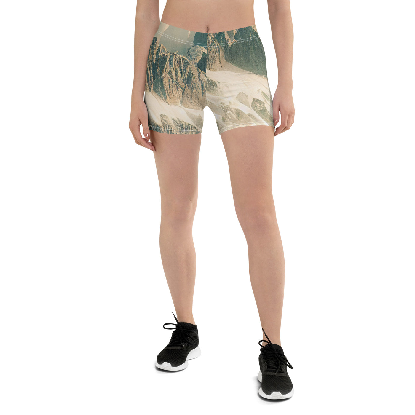 Dolomiten - Landschaftsmalerei - Shorts (All-Over Print) berge xxx 3XL