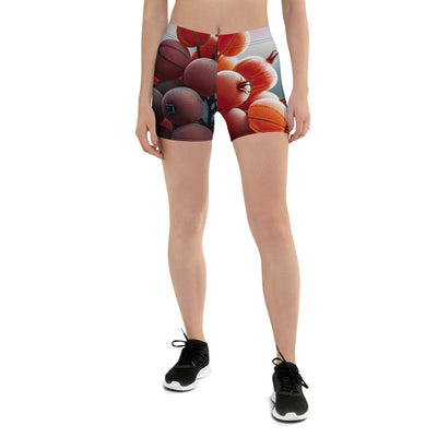 Foto einer Gruppe von Alpenbeeren mit kräftigen Farben und detaillierten Texturen - Shorts (All-Over Print) berge xxx yyy zzz 3XL