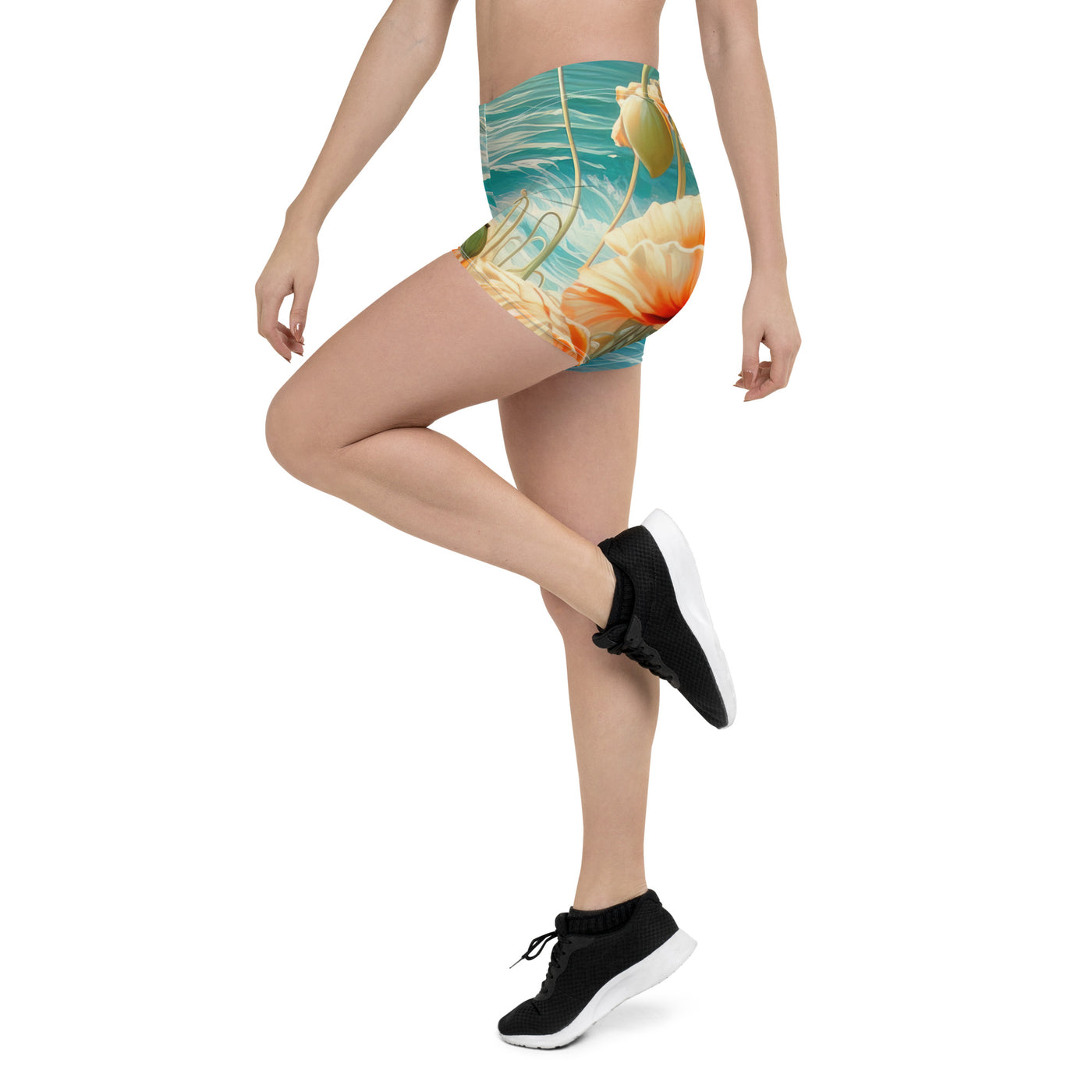 Blumen, Meer und Sonne - Malerei - Shorts (All-Over Print) camping xxx