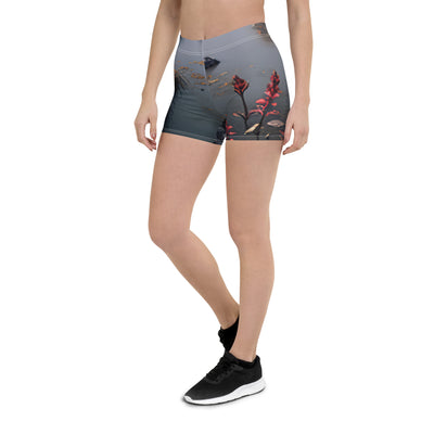 Berge, Bergsee und Blumen - Shorts (All-Over Print) berge xxx