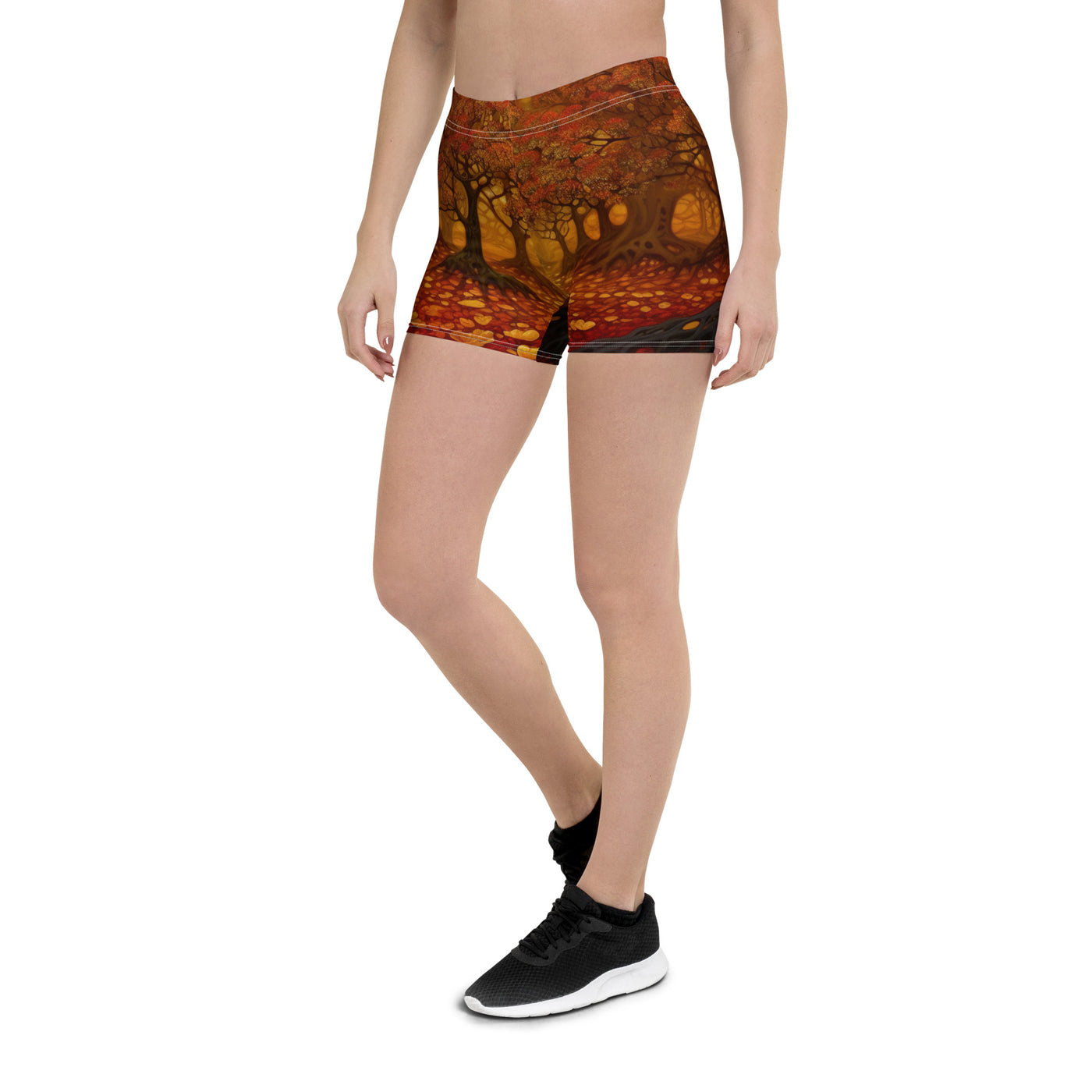 Wald im Herbst und kleiner Bach - Shorts (All-Over Print) camping xxx