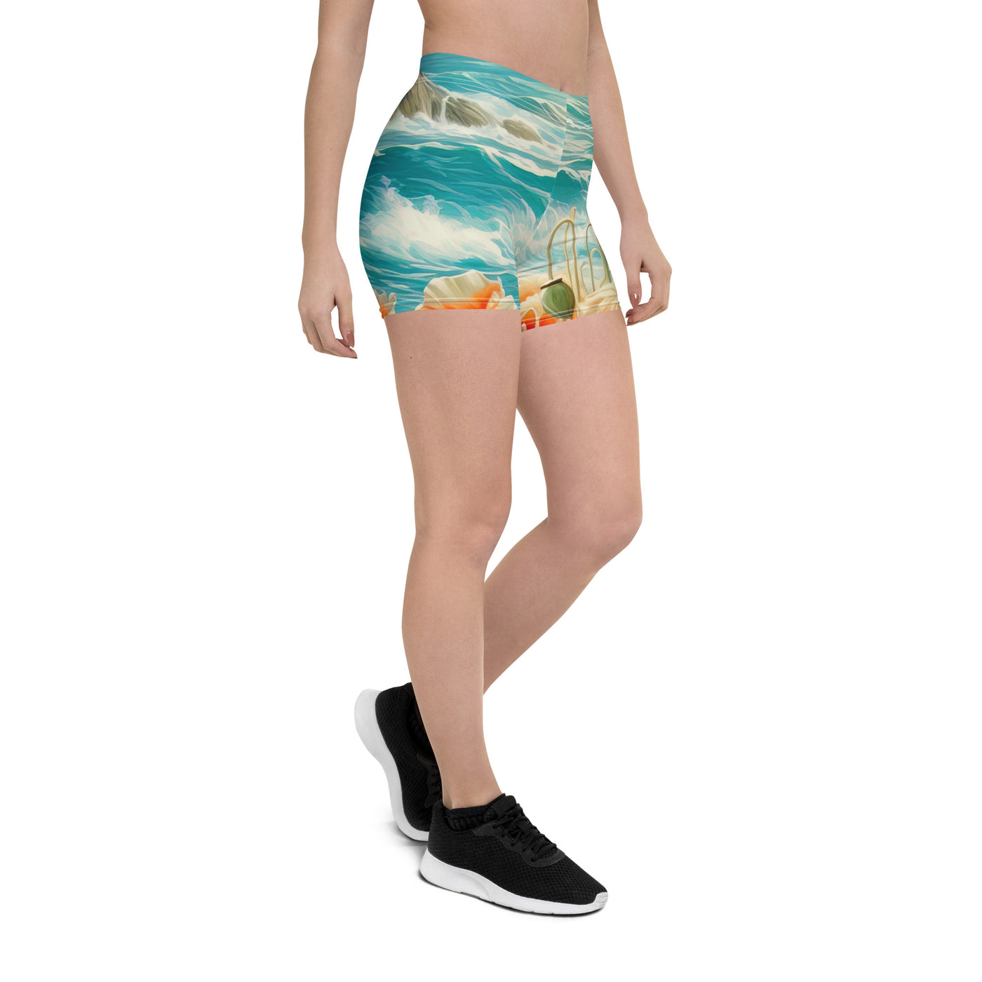 Blumen, Meer und Sonne - Malerei - Shorts (All-Over Print) camping xxx