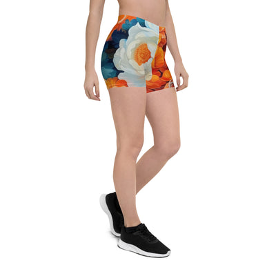 Bunte Blumen - Schöne Malerei - Shorts (All-Over Print) camping xxx