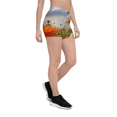 Blumenfeld und Sonnenschein - Shorts (All-Over Print) camping xxx