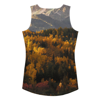 Dolomiten Berge - Malerei - Damen Tanktop (All-Over Print) berge xxx