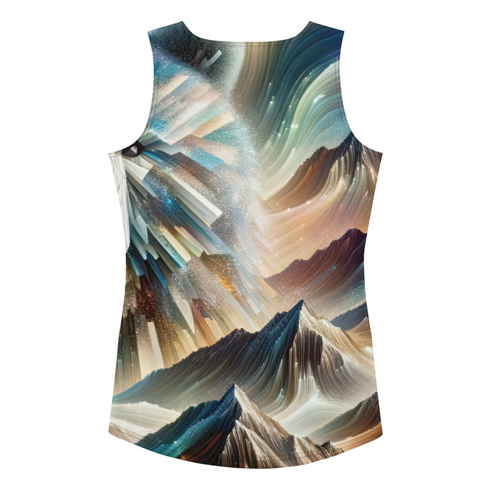 Alpen & Bär Kaleidoskop - Abstrakte Lichtkunst mit Kraft - Damen Tanktop (All-Over Print) camping xxx yyy zzz XL