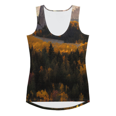 Dolomiten Berge - Malerei - Damen Tanktop (All-Over Print) berge xxx