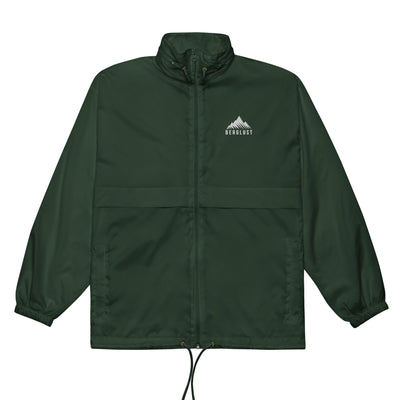 Berglust Logo - Zip Jacke (Bestickt) berge Grün