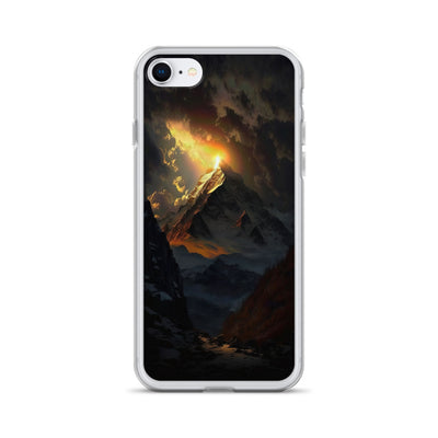 Himalaya Gebirge, Sonnenuntergang - Landschaft - iPhone Schutzhülle (durchsichtig) berge xxx iPhone 7 8