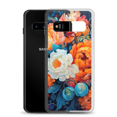 Bunte Blumen - Schöne Malerei - Samsung Schutzhülle (durchsichtig) camping xxx