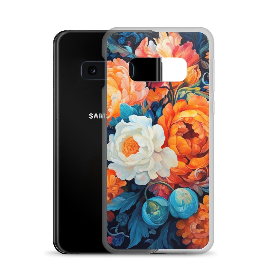 Bunte Blumen - Schöne Malerei - Samsung Schutzhülle (durchsichtig) camping xxx