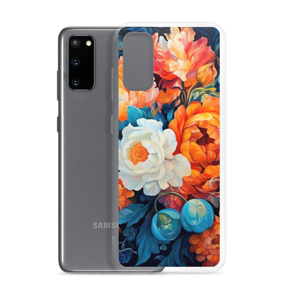 Bunte Blumen - Schöne Malerei - Samsung Schutzhülle (durchsichtig) camping xxx