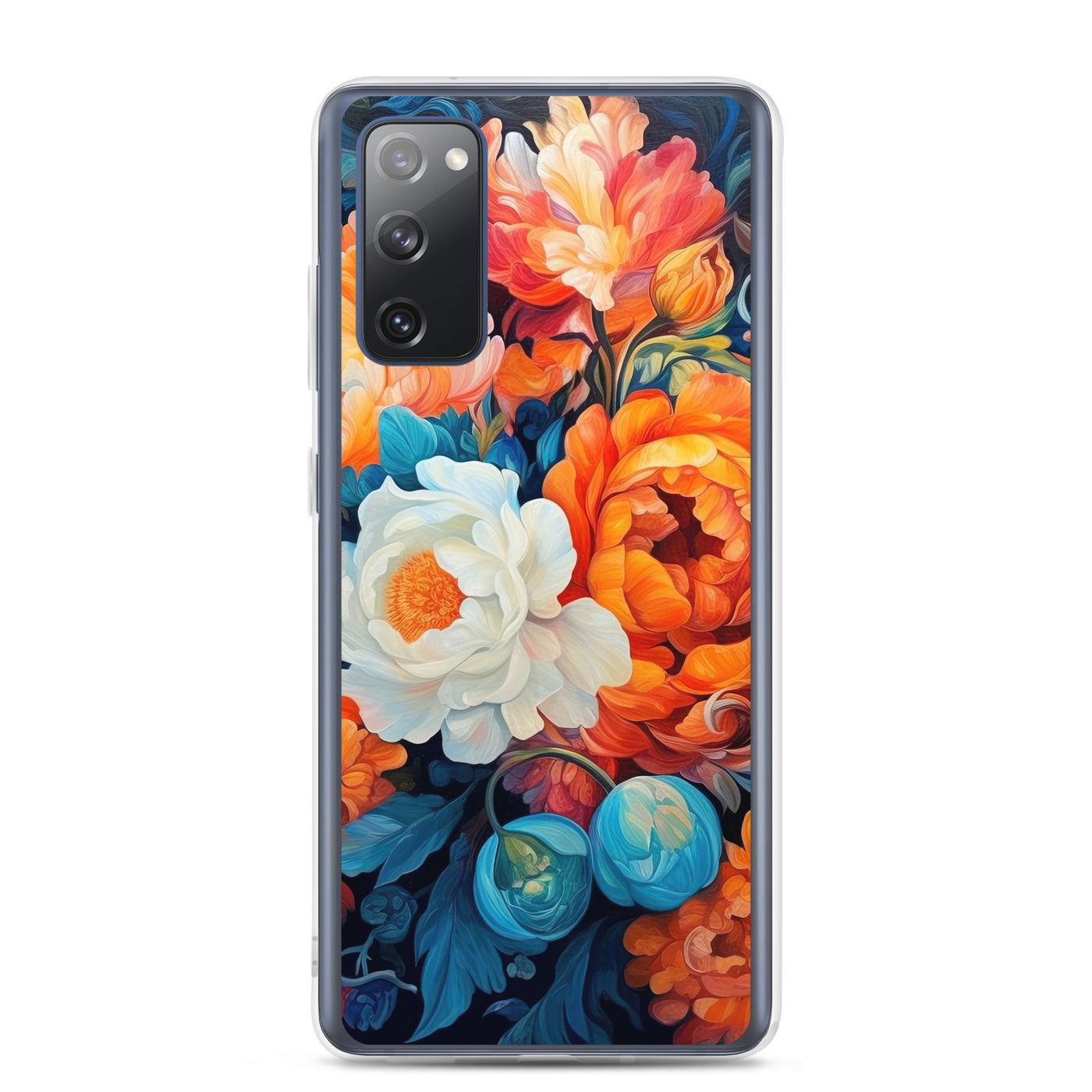 Bunte Blumen - Schöne Malerei - Samsung Schutzhülle (durchsichtig) camping xxx