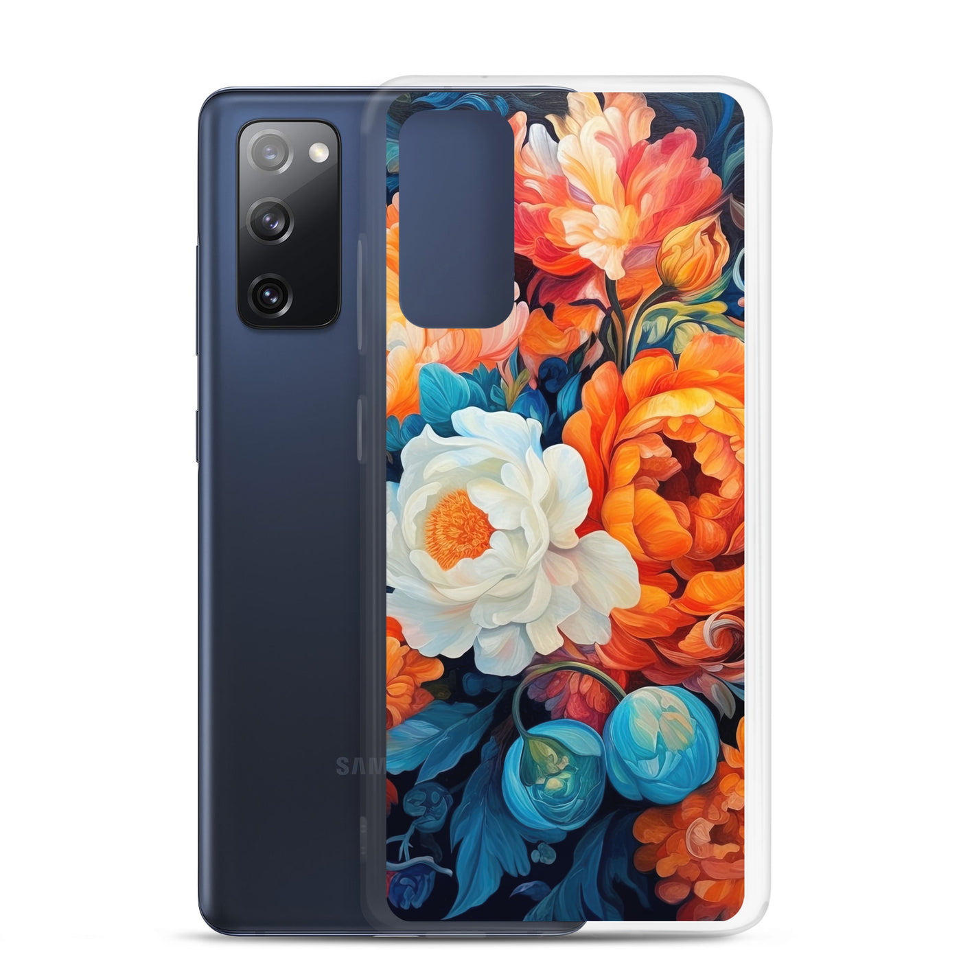 Bunte Blumen - Schöne Malerei - Samsung Schutzhülle (durchsichtig) camping xxx