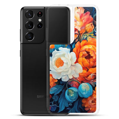 Bunte Blumen - Schöne Malerei - Samsung Schutzhülle (durchsichtig) camping xxx