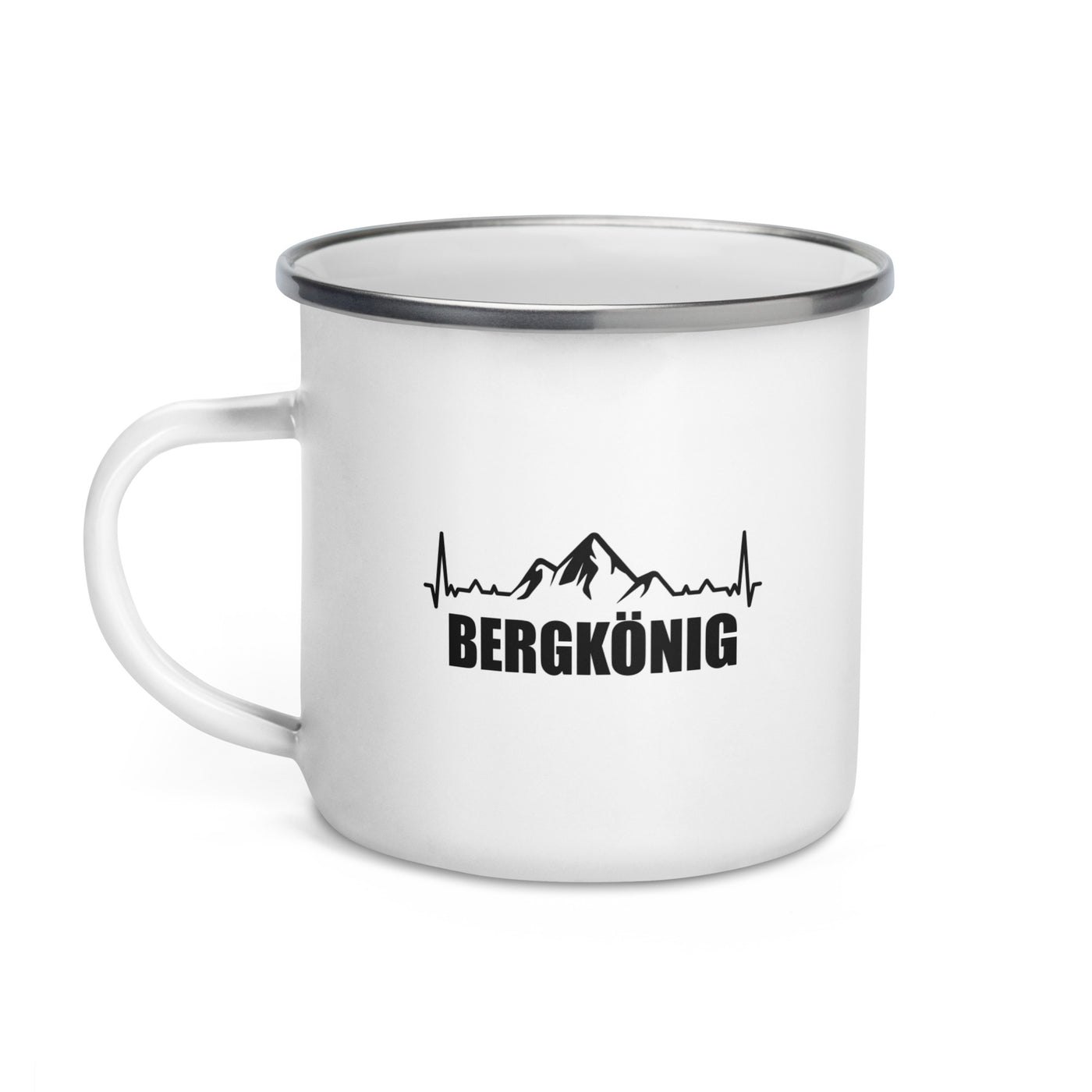 Bergkonig 1 - Emaille Tasse berge