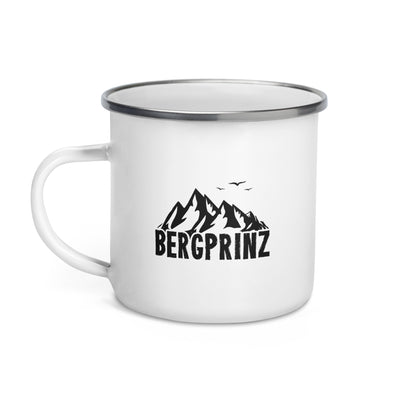 Bergprinz - Emaille Tasse berge