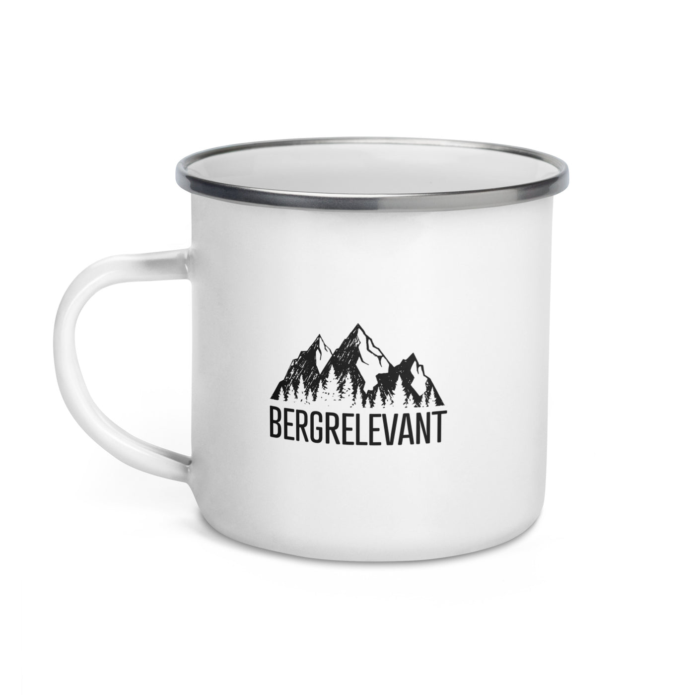 Bergrelevant - Emaille Tasse berge