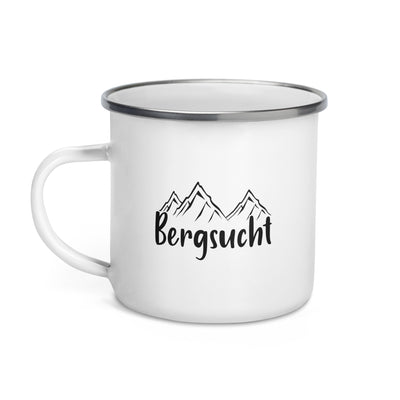 Bergsucht - Emaille Tasse berge