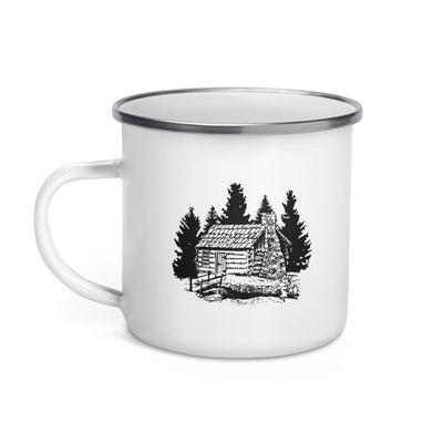 Camping - Emaille Tasse camping