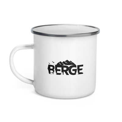 Berge - Emaille Tasse berge