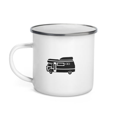 Camping Van - Emaille Tasse camping