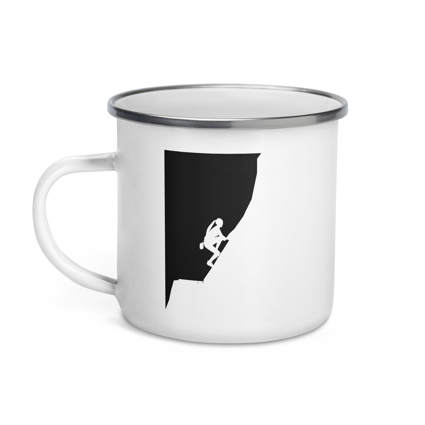 Climbing (12) - Emaille Tasse klettern