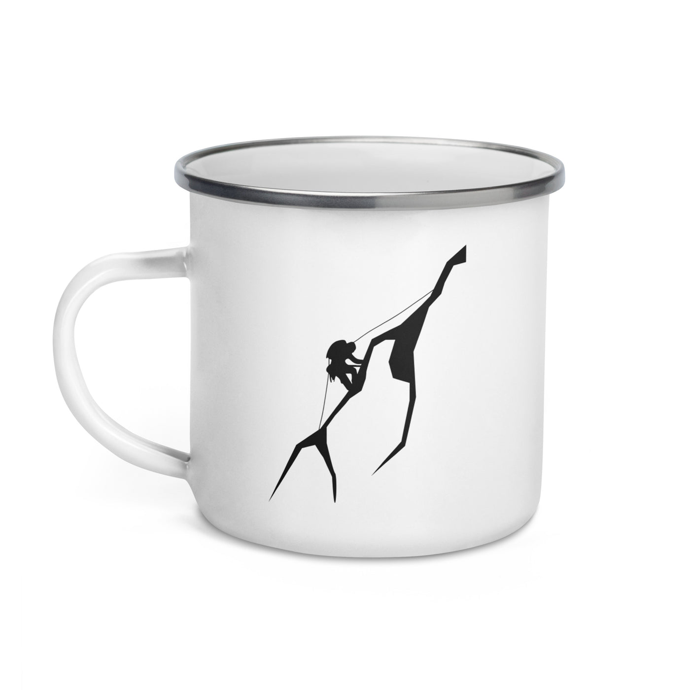 Climbing (14) - Emaille Tasse klettern