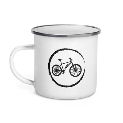 Cricle And Ebike - Emaille Tasse e-bike