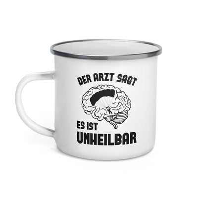 Der Arzt Sagt Es Ist Unheilbar 1 - Emaille Tasse berge